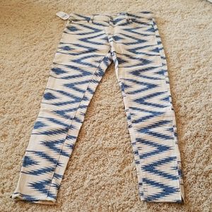 Ralph Lauren ankle zip skinny jean